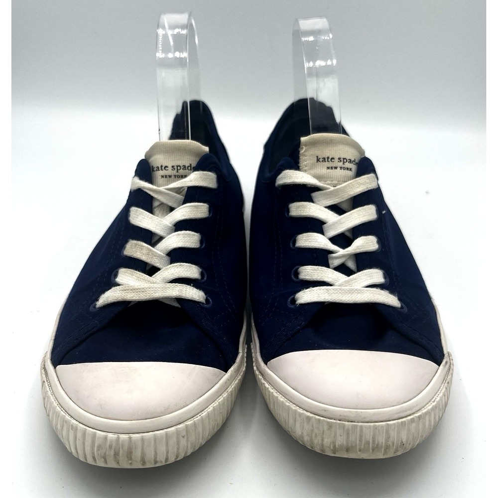 Kate Spade New York "Tennison" Women Size: 8.5 B Blue Sneakers Preppy Clean girl
